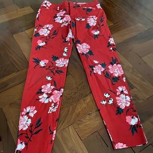 Old navy cute red pants